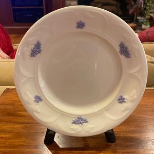 RARE!! Adderley 8” Plate Fine Bone China England Blue Chelsea